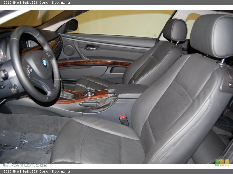 Black Interior Photo for the 2010 BMW 3 Series 328i Coupe #47892026