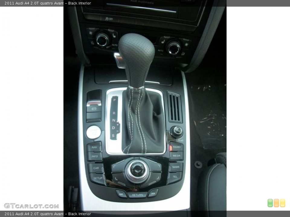 Black Interior Transmission for the 2011 Audi A4 2.0T quattro Avant #47892035
