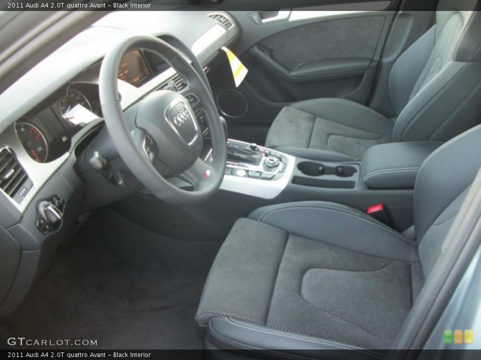 Black Interior Photo for the 2011 Audi A4 2.0T quattro Avant #47892047