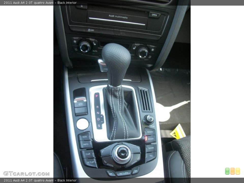 Black Interior Transmission for the 2011 Audi A4 2.0T quattro Avant #47892197