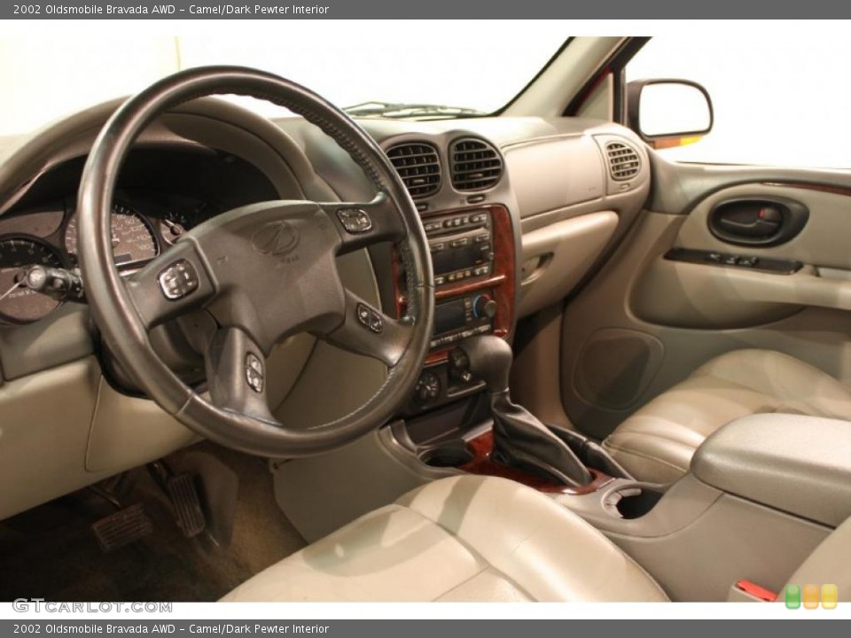 Camel/Dark Pewter Interior Dashboard for the 2002 Oldsmobile Bravada AWD #47892245