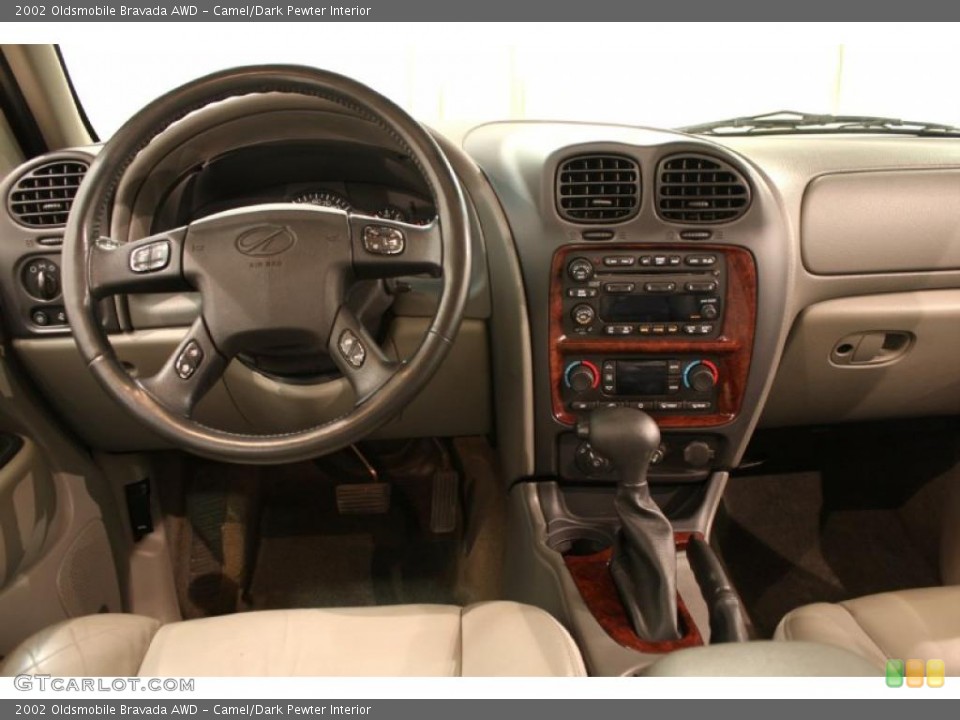 Camel/Dark Pewter Interior Dashboard for the 2002 Oldsmobile Bravada AWD #47892338