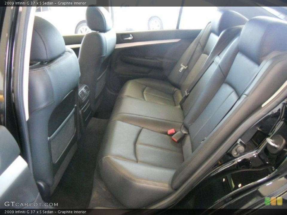 Graphite Interior Photo for the 2009 Infiniti G 37 x S Sedan #47893628