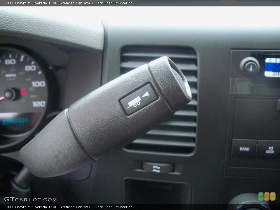 Dark Titanium Interior Transmission for the 2011 Chevrolet Silverado 1500 Extended Cab 4x4 #47894204