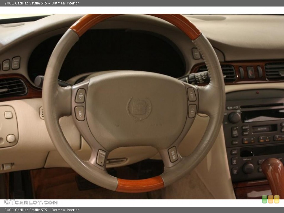 Oatmeal Interior Steering Wheel for the 2001 Cadillac Seville STS #47894966