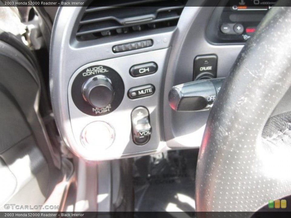 Black Interior Controls for the 2003 Honda S2000 Roadster #47897288