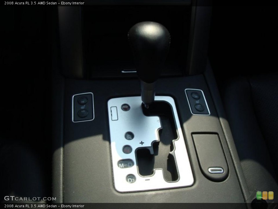 Ebony Interior Transmission for the 2008 Acura RL 3.5 AWD Sedan #47899256
