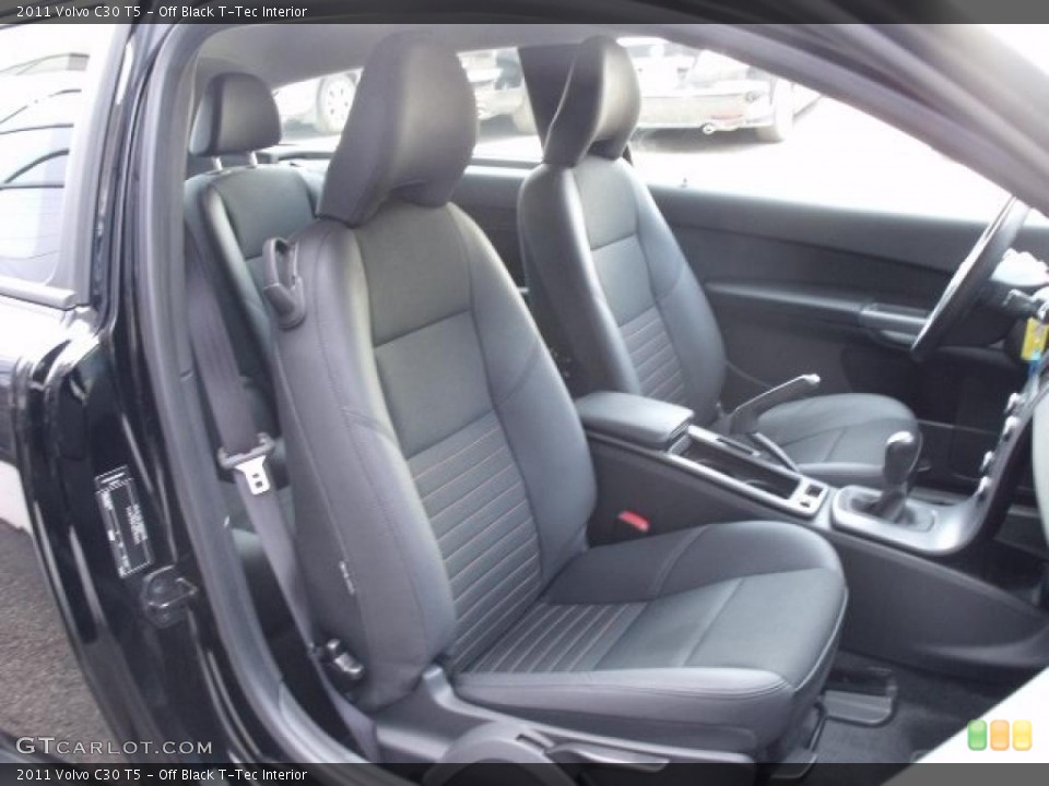 Off Black T-Tec Interior Photo for the 2011 Volvo C30 T5 #47901212