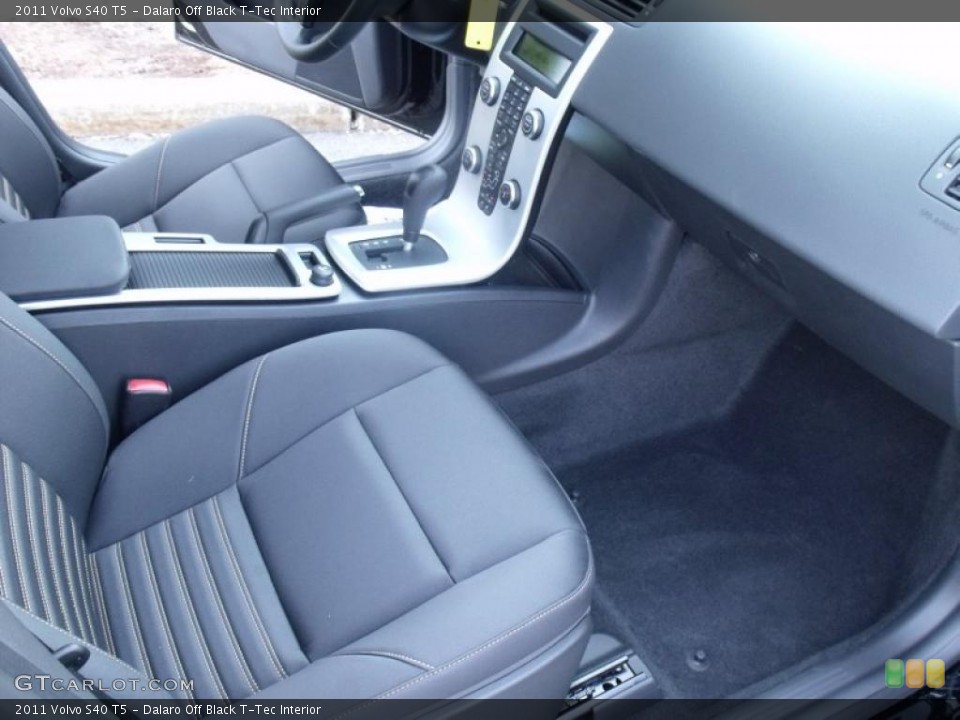 Dalaro Off Black T-Tec Interior Photo for the 2011 Volvo S40 T5 #47902373