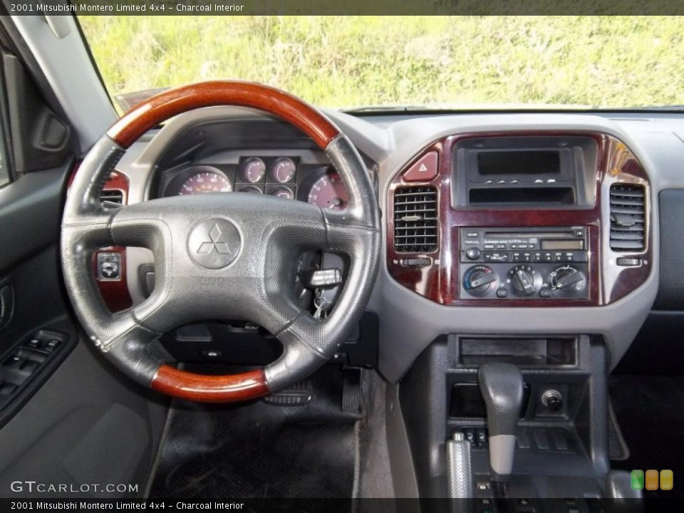 Charcoal Interior Dashboard for the 2001 Mitsubishi Montero Limited 4x4 #47902538