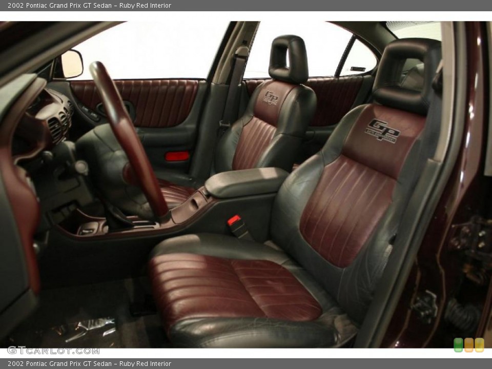 Ruby Red Interior Photo for the 2002 Pontiac Grand Prix GT Sedan #47908713