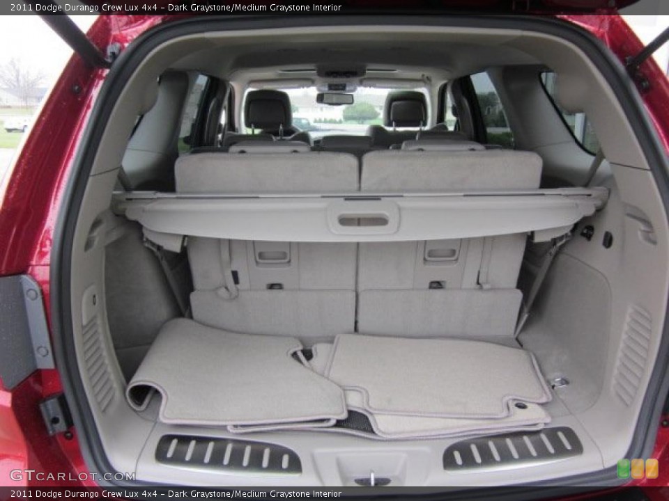 Dark Graystone/Medium Graystone Interior Trunk for the 2011 Dodge Durango Crew Lux 4x4 #47913744