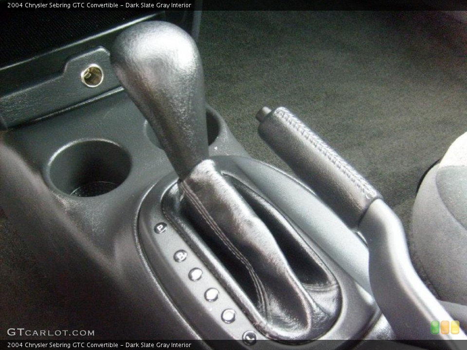 Dark Slate Gray Interior Transmission for the 2004 Chrysler Sebring GTC Convertible #47920731