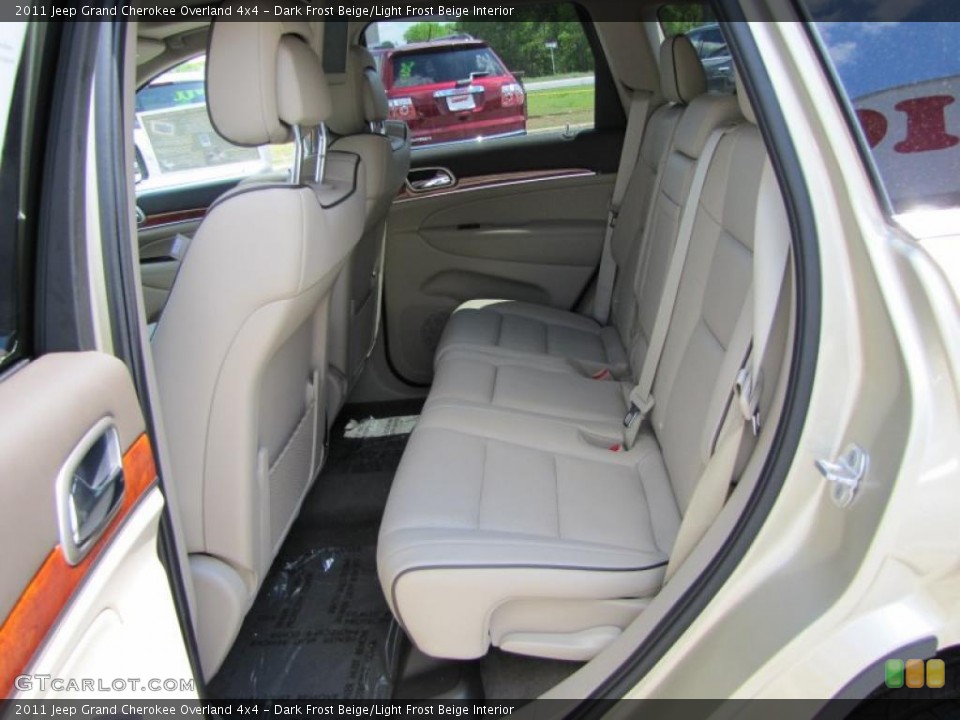 Dark Frost Beige/Light Frost Beige Interior Photo for the 2011 Jeep Grand Cherokee Overland 4x4 #47922348