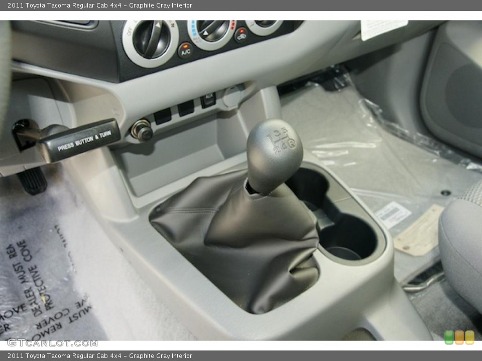 Graphite Gray Interior Transmission for the 2011 Toyota Tacoma Regular Cab 4x4 #47925231