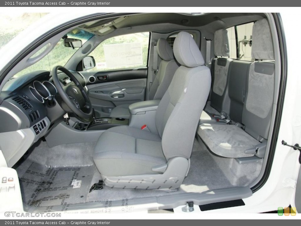 Graphite Gray Interior Photo for the 2011 Toyota Tacoma Access Cab #47925414