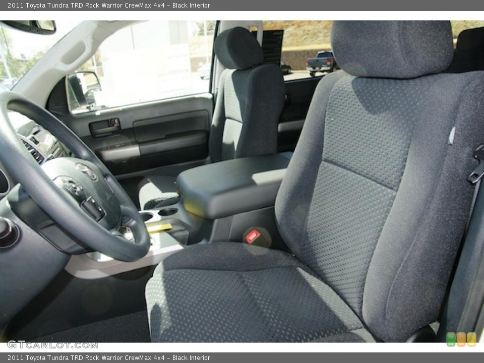 Black Interior Photo for the 2011 Toyota Tundra TRD Rock Warrior CrewMax 4x4 #47925816