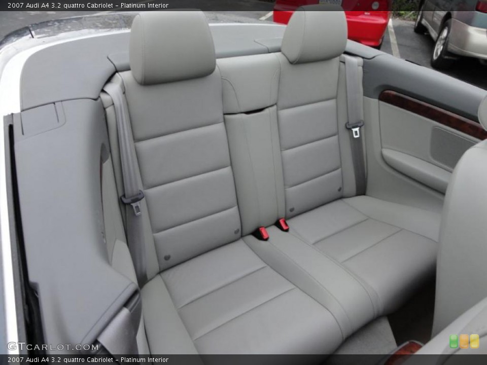 Platinum Interior Photo for the 2007 Audi A4 3.2 quattro Cabriolet #47930664