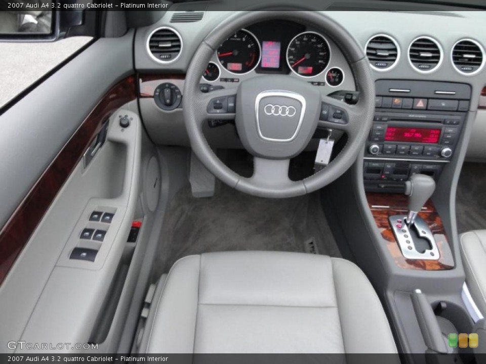 Platinum Interior Dashboard for the 2007 Audi A4 3.2 quattro Cabriolet #47930802