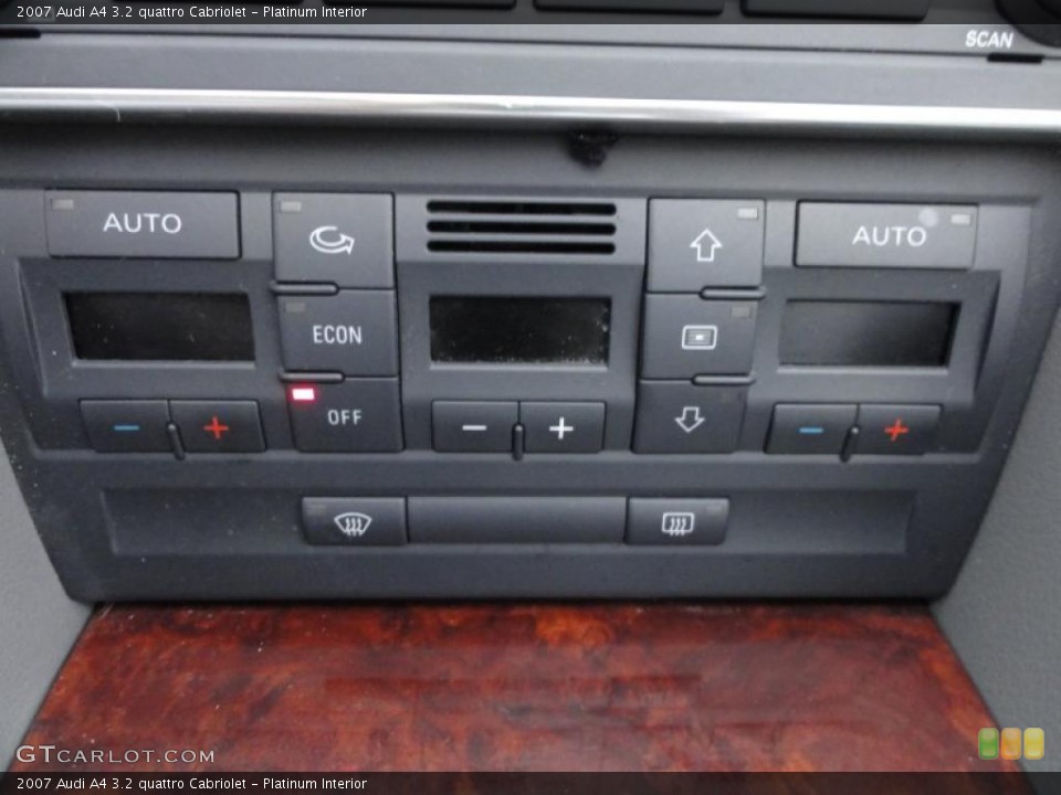 Platinum Interior Controls for the 2007 Audi A4 3.2 quattro Cabriolet #47930850