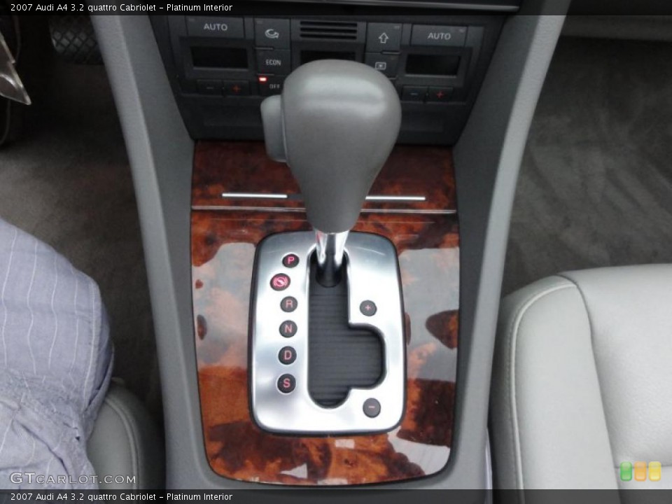 Platinum Interior Transmission for the 2007 Audi A4 3.2 quattro Cabriolet #47930865