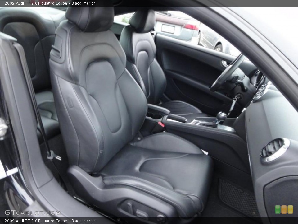 Black Interior Photo for the 2009 Audi TT 2.0T quattro Coupe #47931933