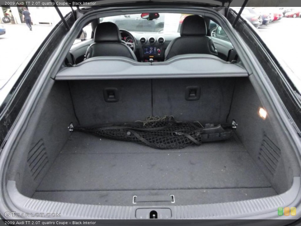 Black Interior Trunk for the 2009 Audi TT 2.0T quattro Coupe #47931978