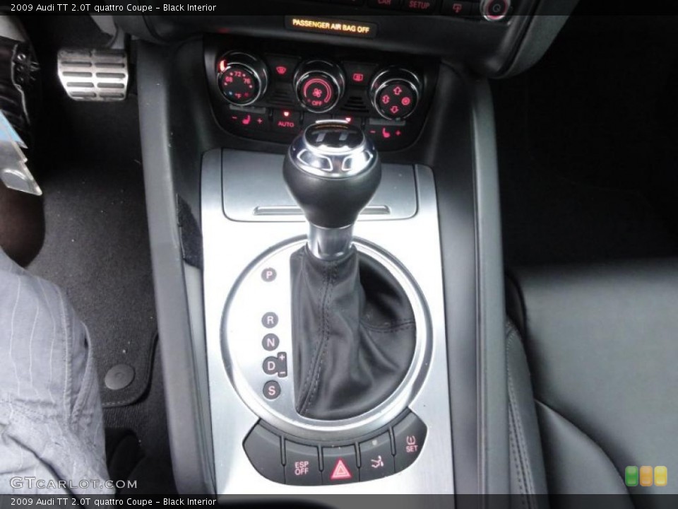 Black Interior Transmission for the 2009 Audi TT 2.0T quattro Coupe #47932122