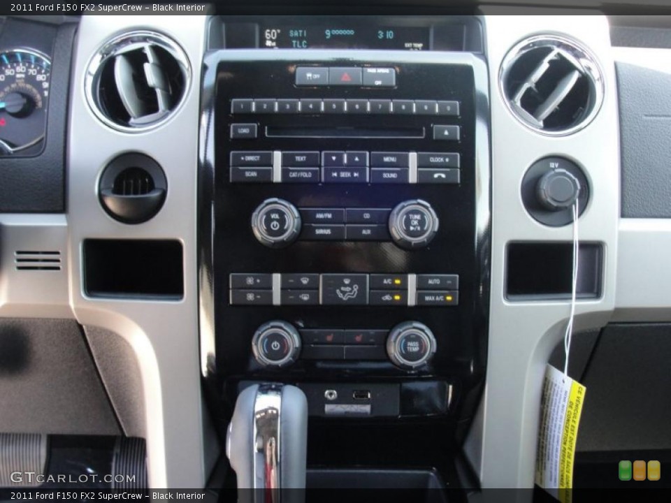 Black Interior Controls for the 2011 Ford F150 FX2 SuperCrew #47932971