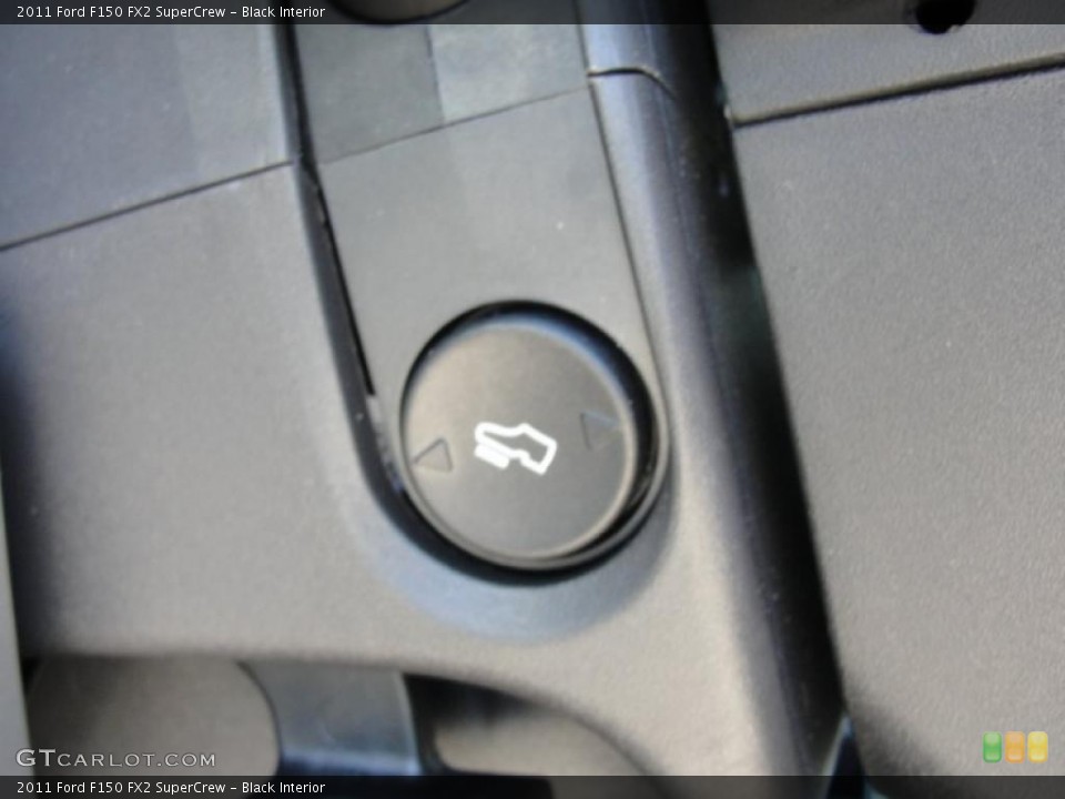 Black Interior Controls for the 2011 Ford F150 FX2 SuperCrew #47933106