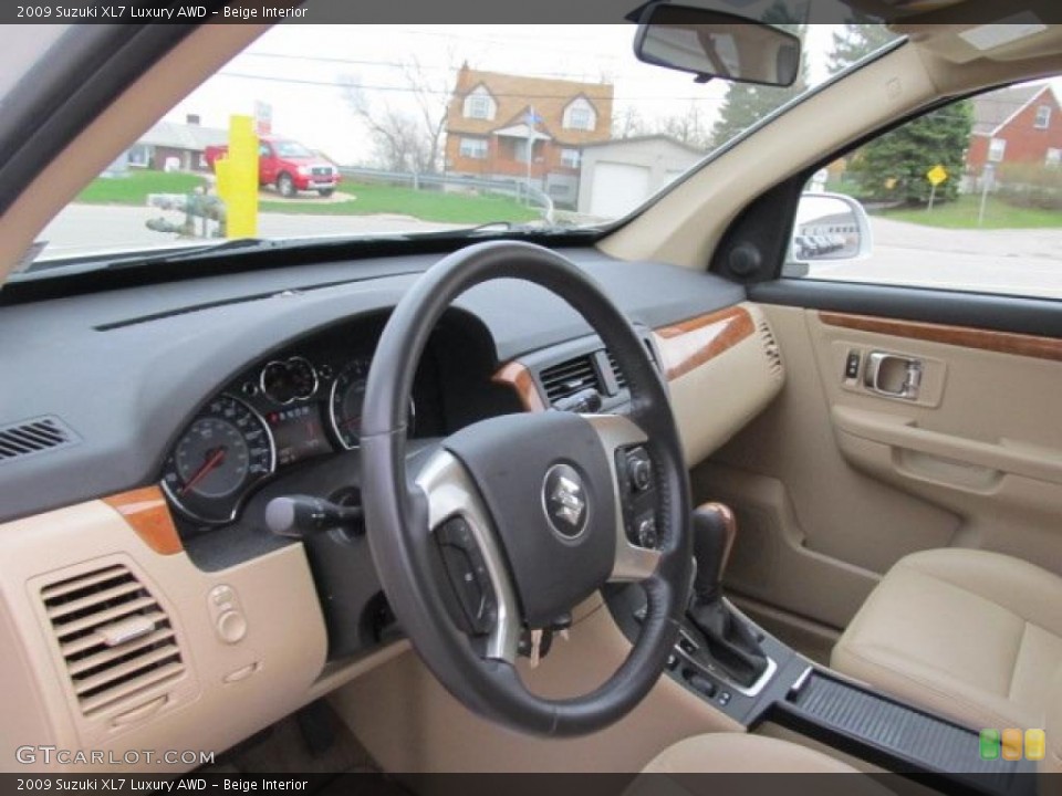 Beige Interior Photo for the 2009 Suzuki XL7 Luxury AWD #47939331