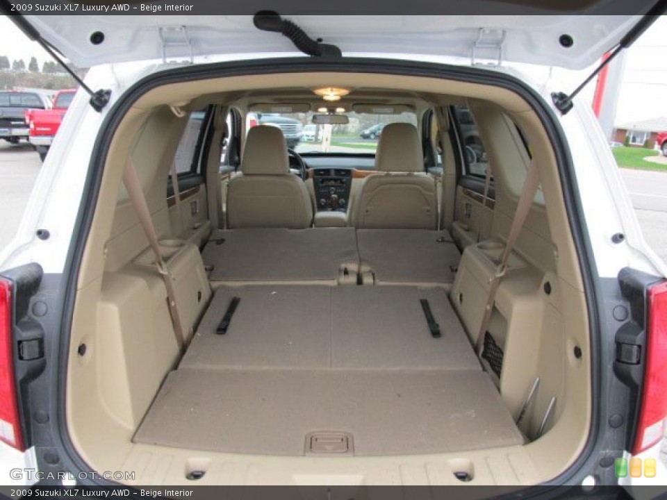 Beige Interior Trunk for the 2009 Suzuki XL7 Luxury AWD #47939415