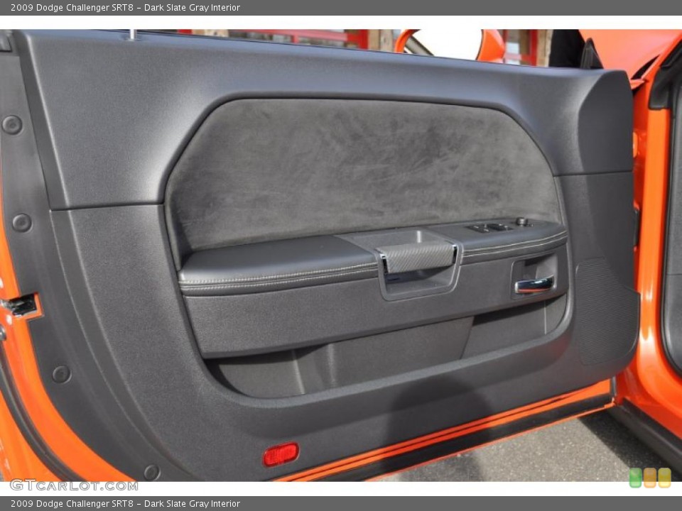 Dark Slate Gray Interior Door Panel for the 2009 Dodge Challenger SRT8 #47939586