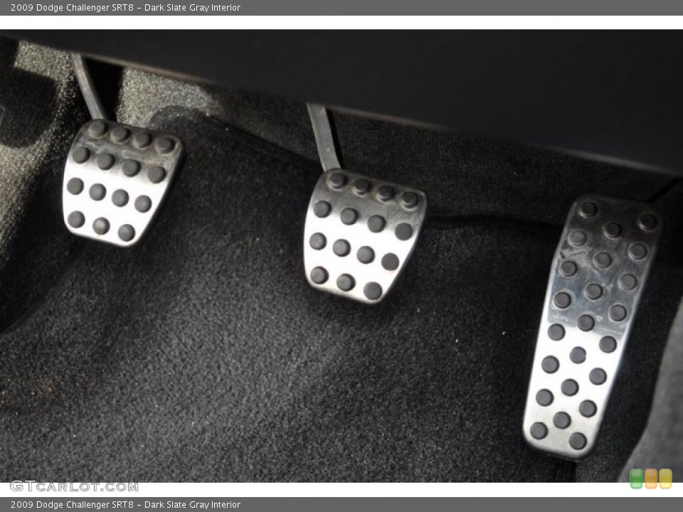Dark Slate Gray Interior Controls for the 2009 Dodge Challenger SRT8 #47939739