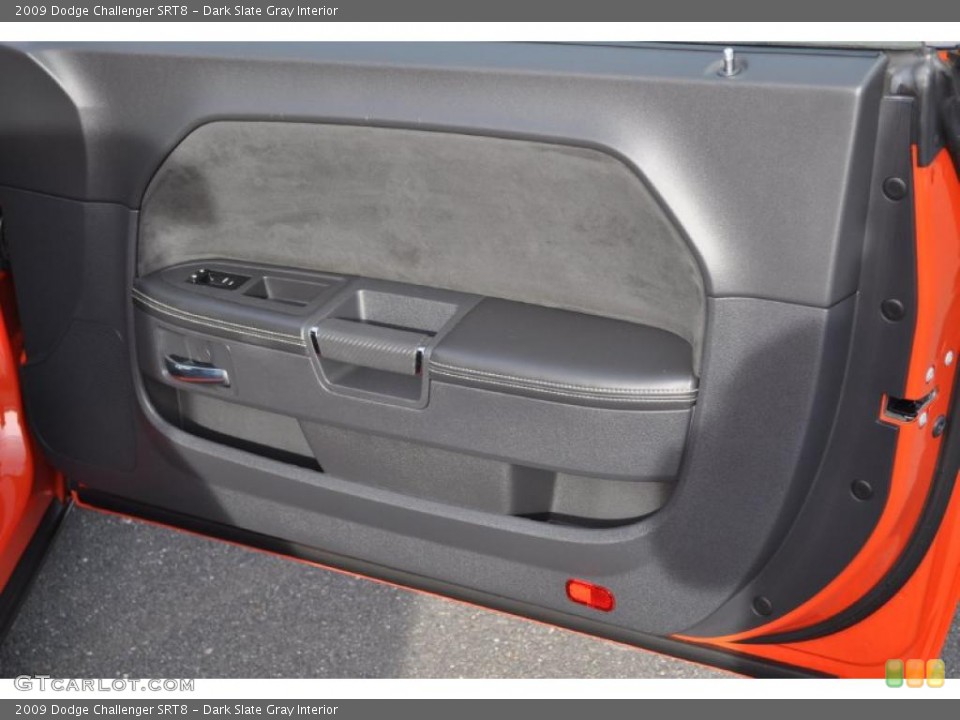 Dark Slate Gray Interior Door Panel for the 2009 Dodge Challenger SRT8 #47939814