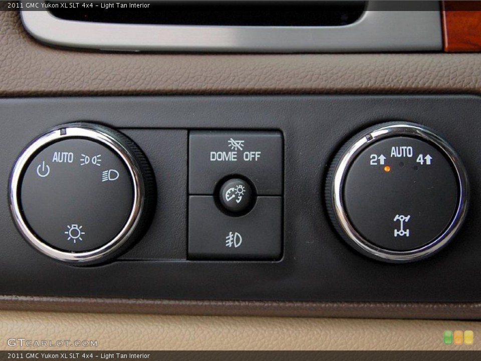 Light Tan Interior Controls for the 2011 GMC Yukon XL SLT 4x4 #47940228