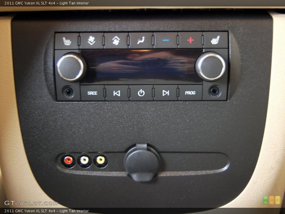Light Tan Interior Controls for the 2011 GMC Yukon XL SLT 4x4 #47940351