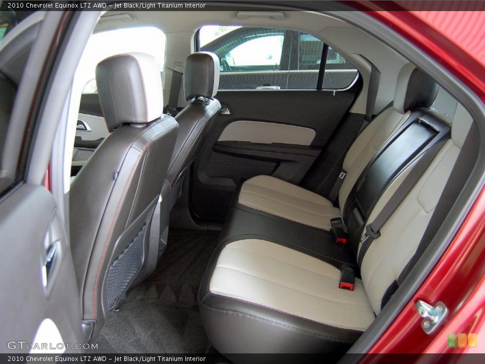 Jet Black/Light Titanium Interior Photo for the 2010 Chevrolet Equinox LTZ AWD #47940720