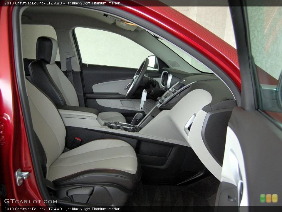 Jet Black/Light Titanium Interior Photo for the 2010 Chevrolet Equinox LTZ AWD #47940737
