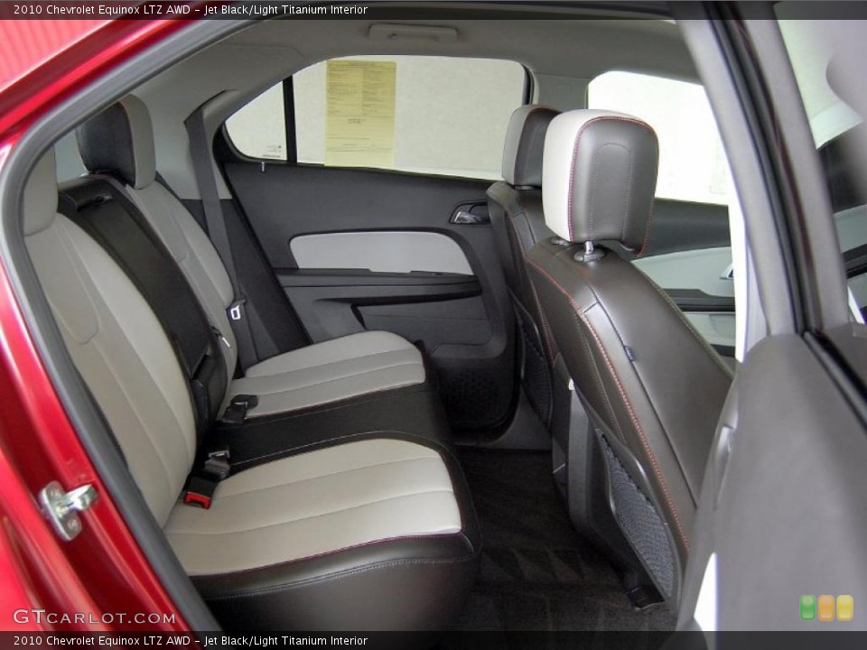 Jet Black/Light Titanium Interior Photo for the 2010 Chevrolet Equinox LTZ AWD #47940753