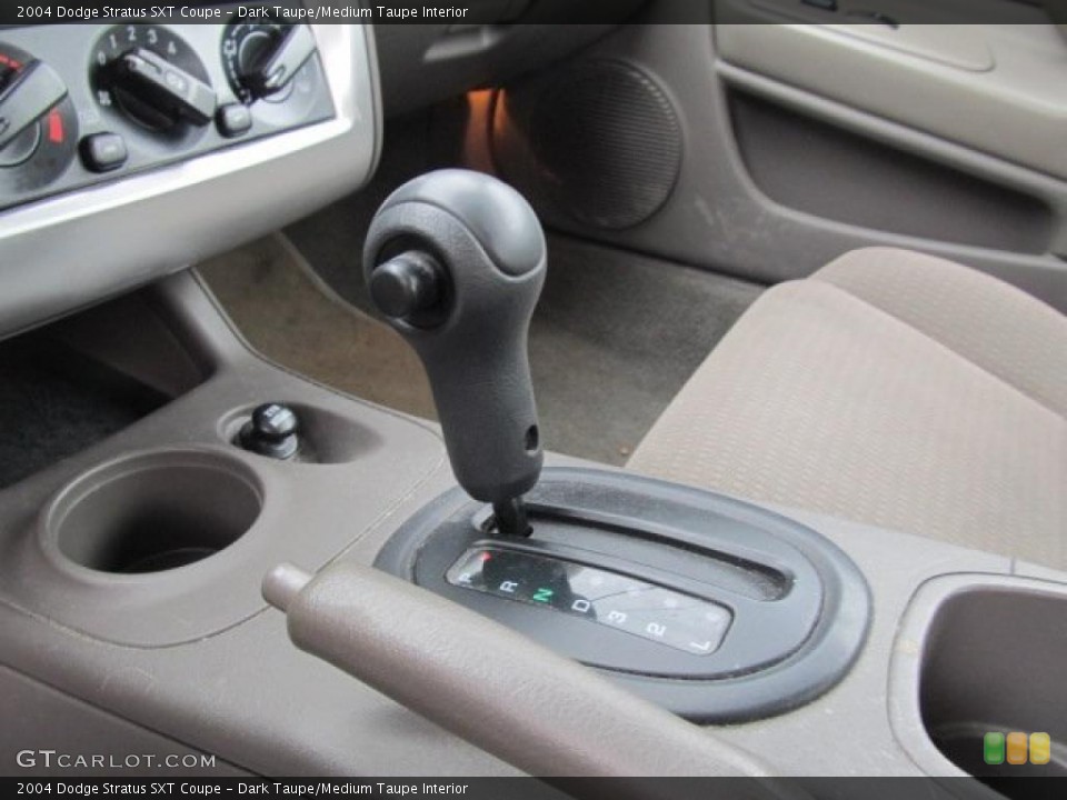 Dark Taupe/Medium Taupe Interior Transmission for the 2004 Dodge Stratus SXT Coupe #47941050