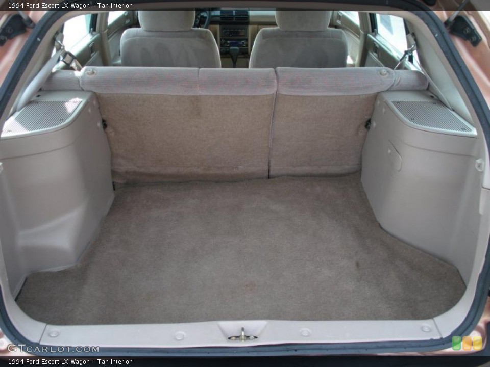 Tan Interior Trunk for the 1994 Ford Escort LX Wagon #47941716
