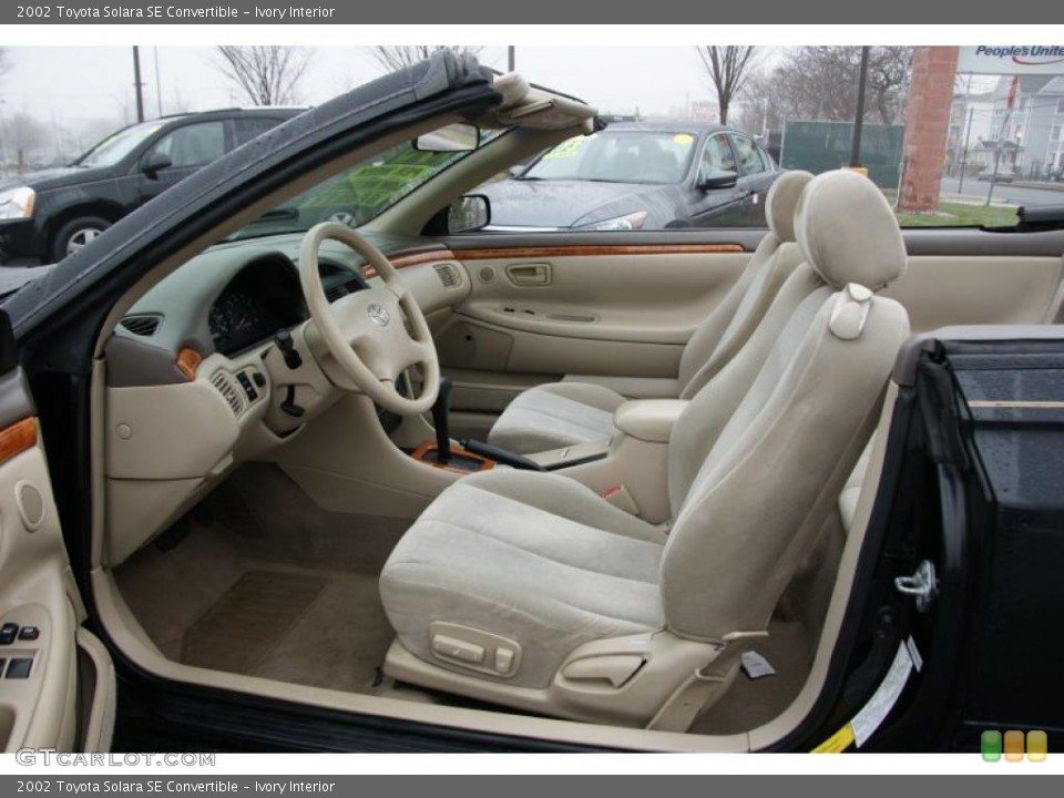 Ivory Interior Photo for the 2002 Toyota Solara SE Convertible #47942214