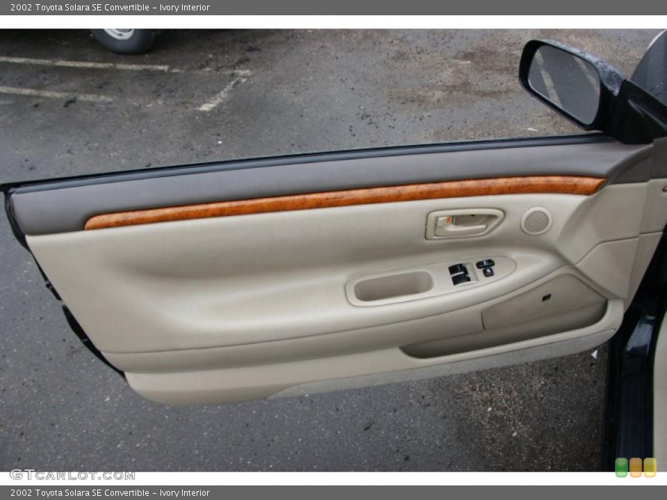 Ivory Interior Door Panel for the 2002 Toyota Solara SE Convertible #47942244