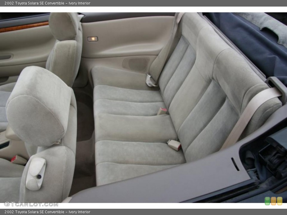 Ivory Interior Photo for the 2002 Toyota Solara SE Convertible #47942259