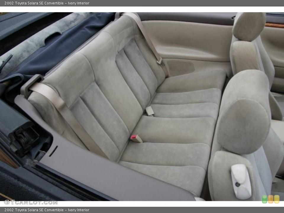 Ivory Interior Photo for the 2002 Toyota Solara SE Convertible #47942313