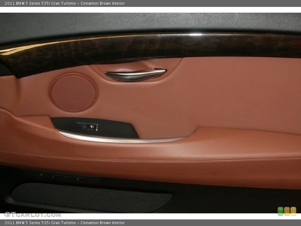 Cinnamon Brown Interior Door Panel for the 2011 BMW 5 Series 535i Gran Turismo #47943501