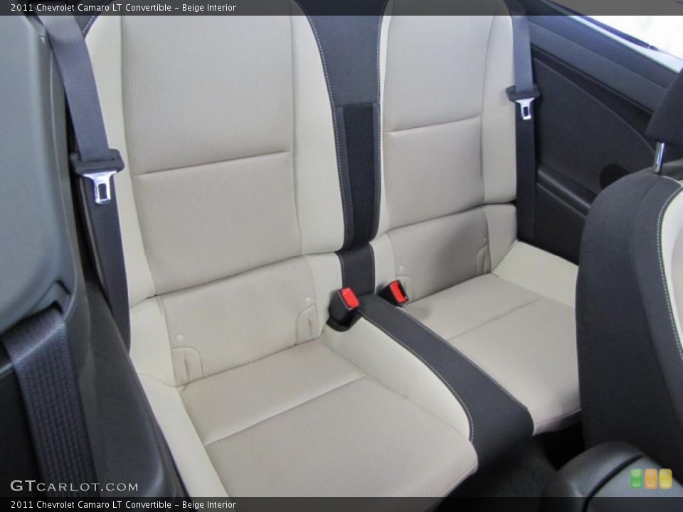 Beige Interior Photo for the 2011 Chevrolet Camaro LT Convertible #47945289