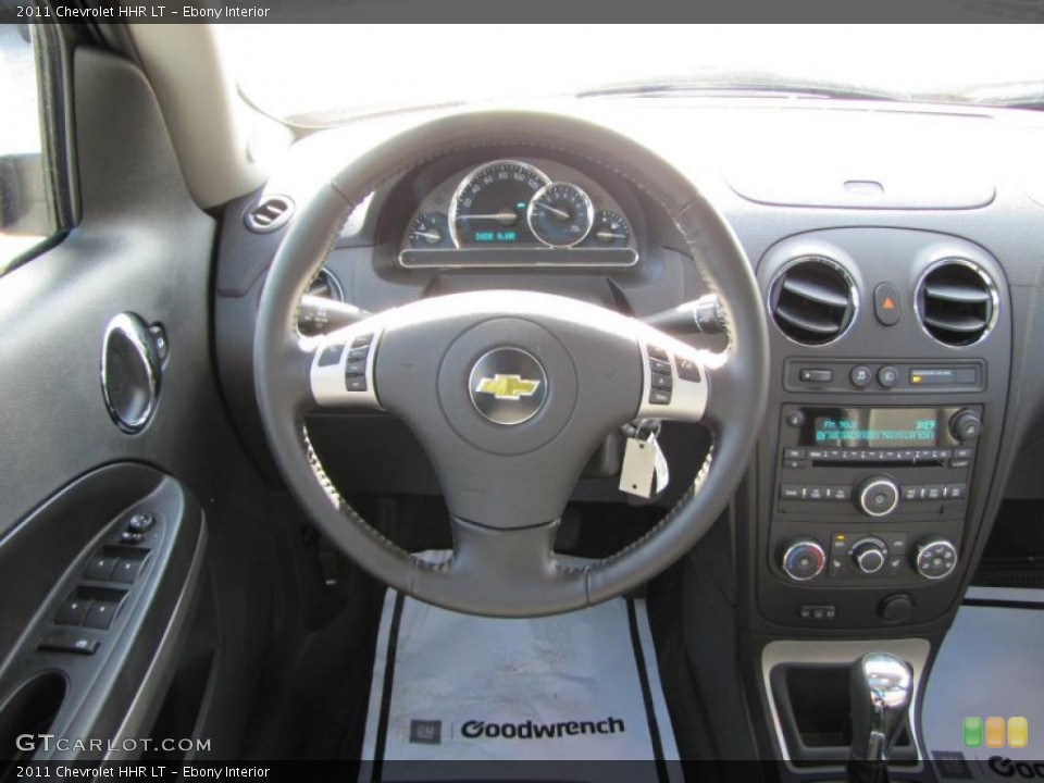 Ebony Interior Dashboard for the 2011 Chevrolet HHR LT #47945718