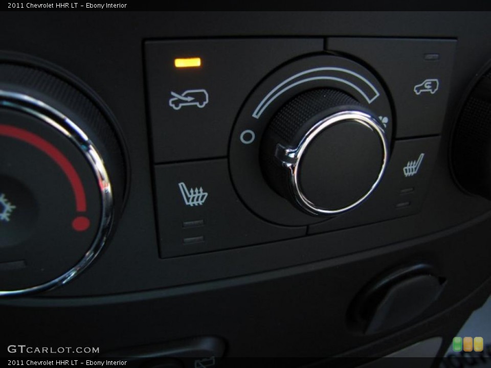 Ebony Interior Controls for the 2011 Chevrolet HHR LT #47945769